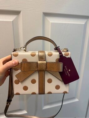 kate spade White Mini Bag Gift Box Purse